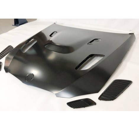 Capot BMW E92 / E93 10-13 LCI Look M3 GTR Métal